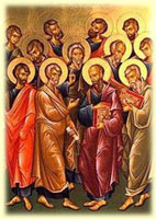 Cei doisprezece apostoli(discipoli) ai lui Iisus