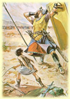 David omorindu-l pe Goliat.