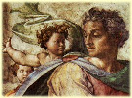 Profetul Isaiah (Michelangelo - Capela Sixtina)